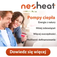 Baner Neoheat pompy ciepła