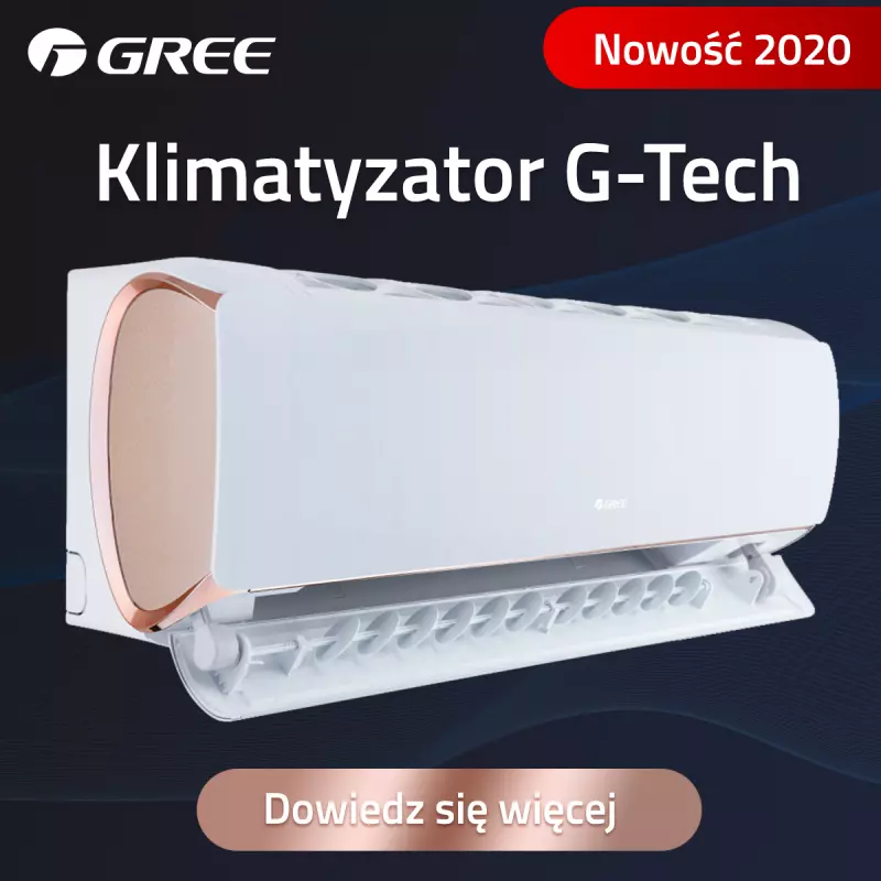 Baner GREE klimatyzator G-Tech